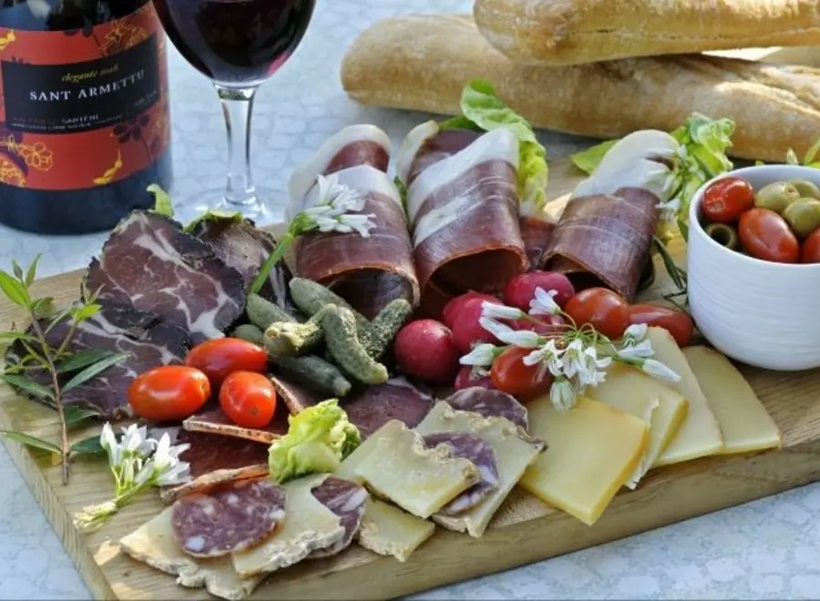 Corsican charcuterie